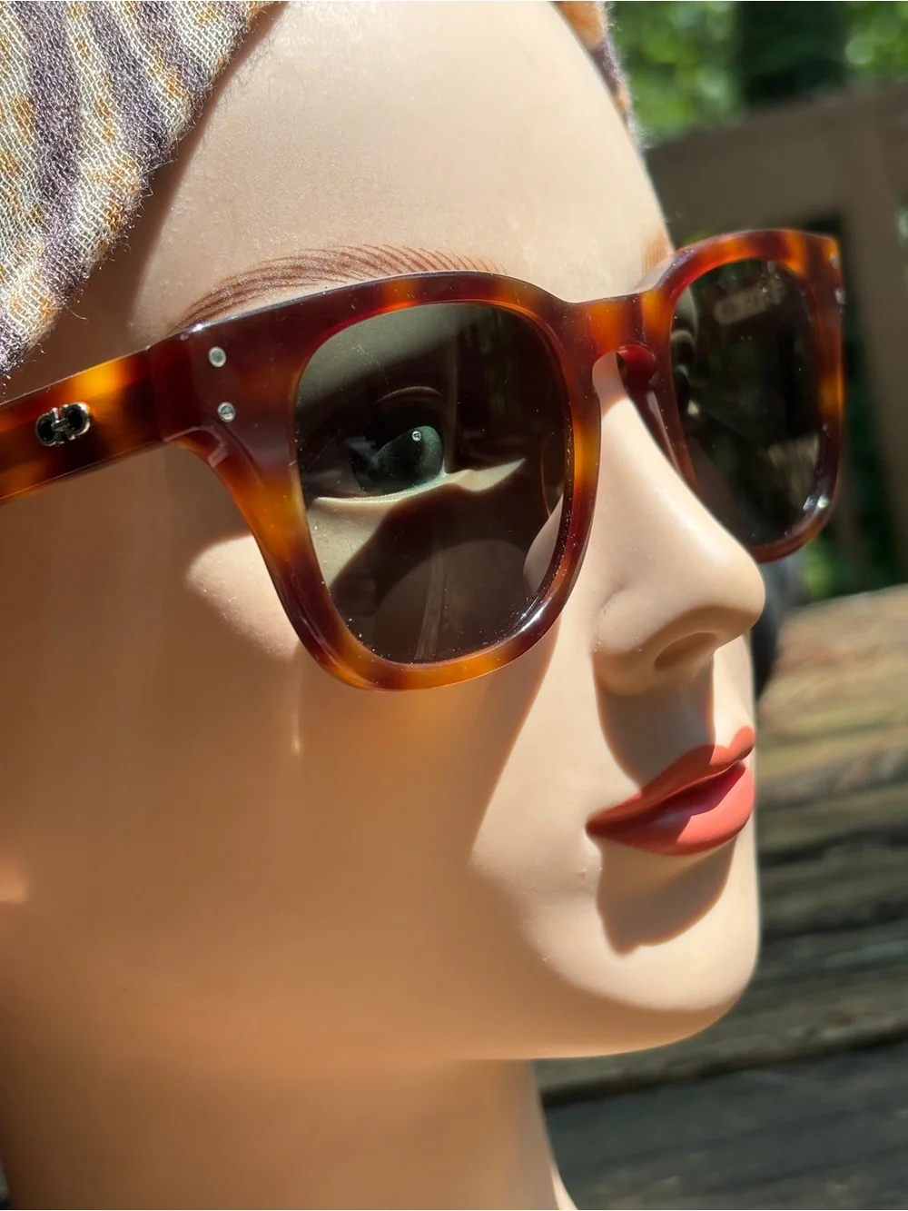 Salvatore Ferragamo Tortoiseshell Sunglasses with Brown Lenses